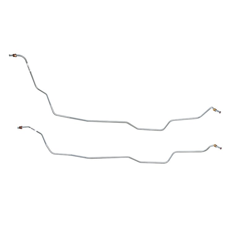 Transmission Cooler Lines w/ 5/8 in. Radiator Ports for 70-74 Chevy Camaro TH350/400 [Steel]