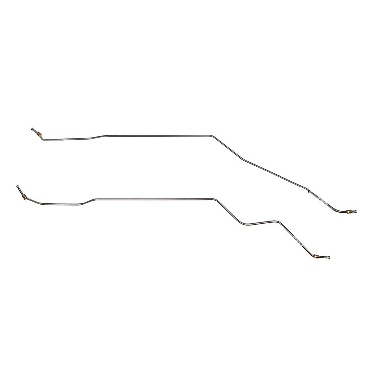 2-Piece Transmission Cooler Lines for 80-81 Pontiac Firebird & Trans Am, 301ci Turbo [Steel]