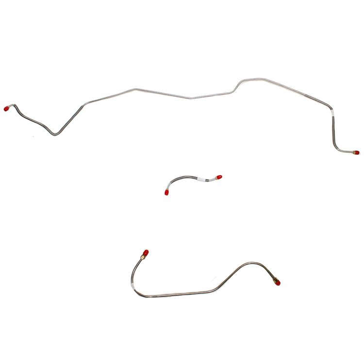 Front 3 Line Kit for 62-64 Mopar B-Body (Except 426 Max Wedge) w/ Power Brakes [Steel]