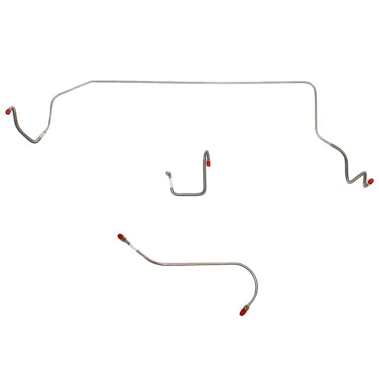 3 Line Set for 66 Mopar B-Body w/ Power Brakes [Stainless Steel]