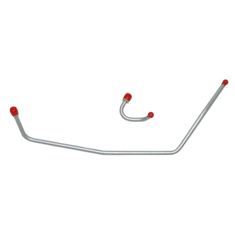 Pump To Carb Fuel Line for 64-65 Mopar B-Body w/ 383 & Carter Afb 4-bbl [Steel]