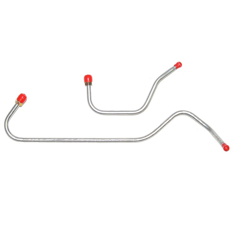 2-Piece Pump-Carb Set for 69-71 Mopar B-Body 340 Carter AVS 4-bbl [Steel]