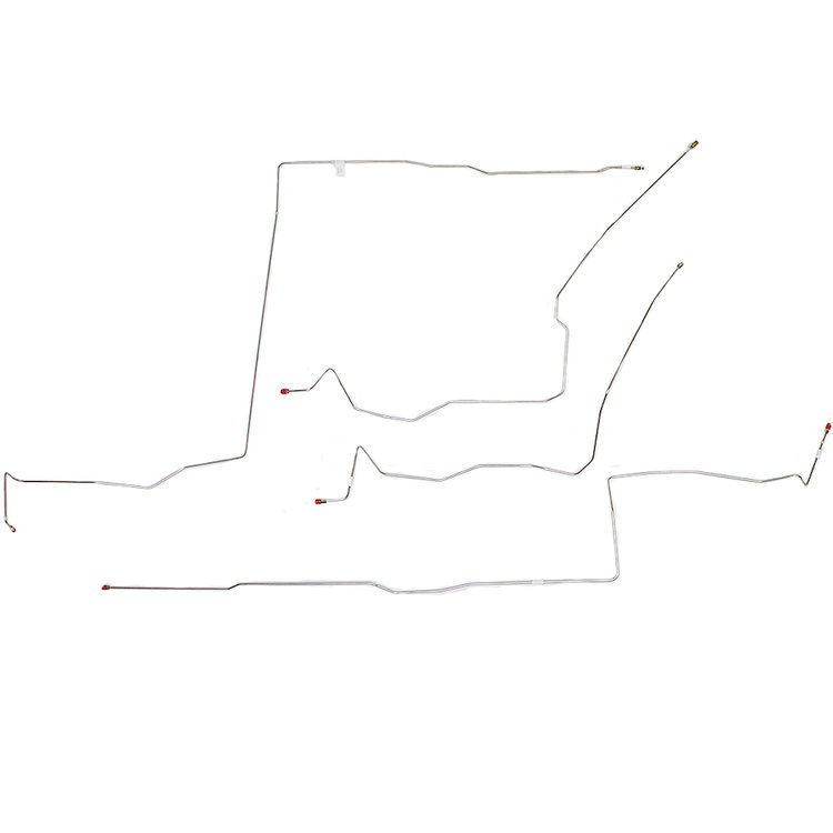 Intermediate Brake Line Kit for 03-05 Dodge Neon SRT-4 [Steel]