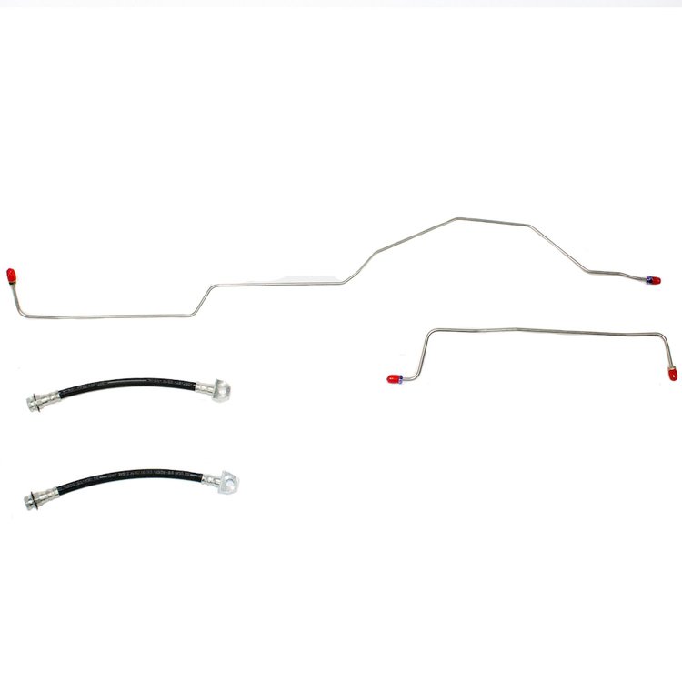 Rear Axle Line Set for 03-06 Jeep Wrangler Dana 35 w/ Rear Disc [Steel]