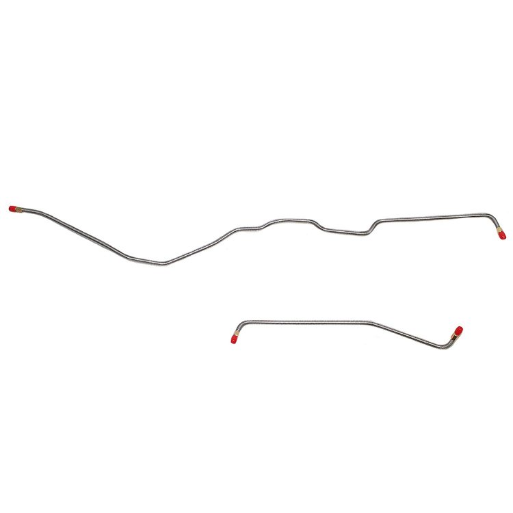 Rear Axle Brake Lines for 94-98 Jeep Grand Cherokee, 4W Disc Brakes [Steel]