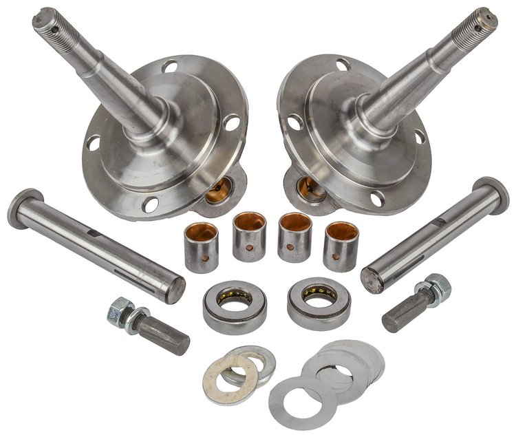 Spindles with King Pin Set 1928-1948 Ford