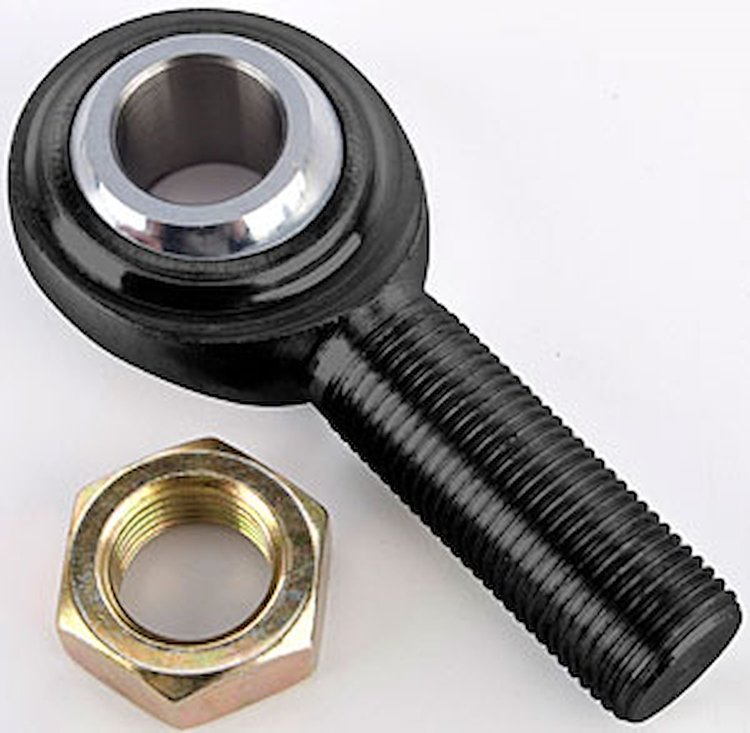 Three-Piece Rod End with Jam Nut 3/4" Hole