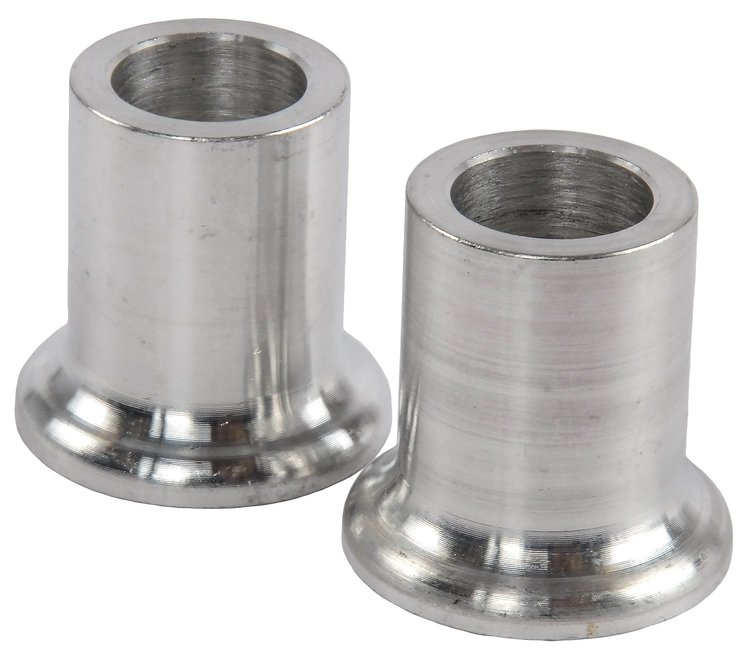 Aluminum Tapered Rod End Spacers 1/2 in. ID (Bolt Size) x 1 in. L