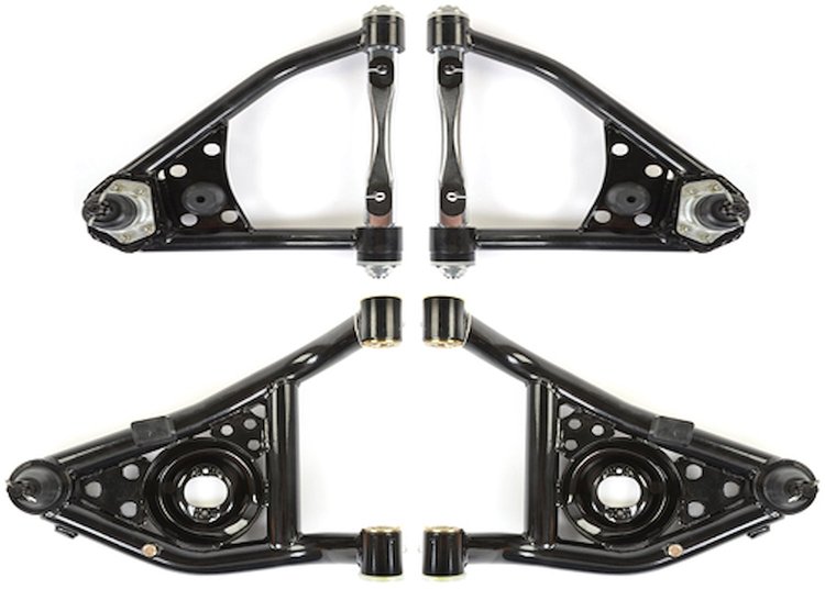 Tubular Upper and Lower Control Arms for GM F & X Body