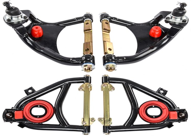 Tubular Upper and Lower Control Arm Kit for 1955-1957 Chevy Bel Air, 150, 210