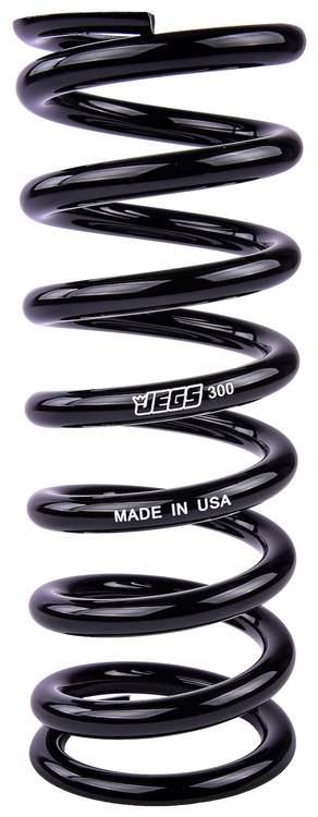 Coil-Over Spring [9 in. Length 300 lb./in. Black]