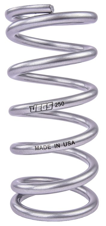 Coil-Over Spring [7 in. Length 250 lb./in. Silver]