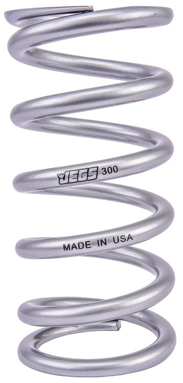 Coil-Over Spring [7 in. Length 300 lb./in. Silver]