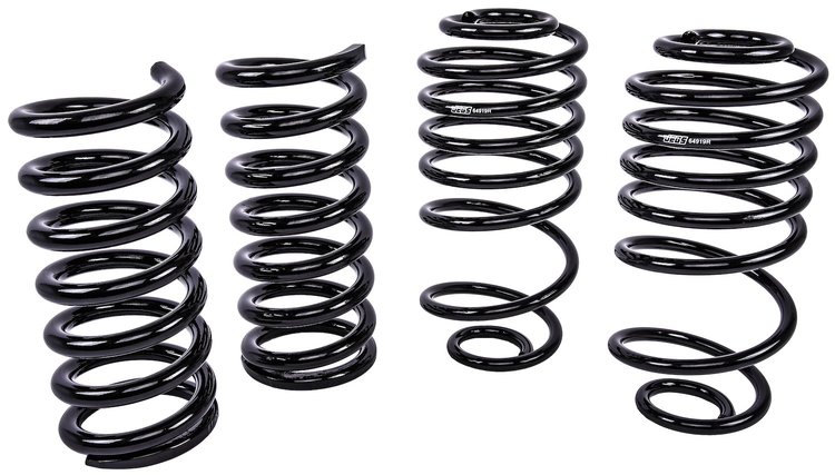 1 1/2 in. Lowering Coil Spring Kit for 1978-1987 GM G-Body Models [Black Powder-Coated Finish]
