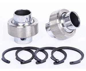 Replacement Spherical Coil-Over Shock Bearings [Steel Ball with PTFE Liner]