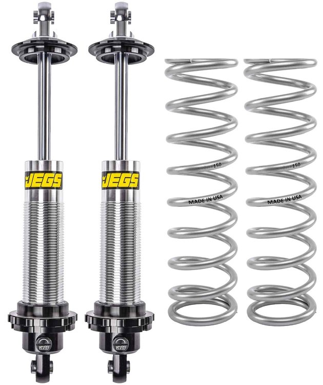 Single Adjustable Coil-Over Shocks and Coil-Over Springs Kit [12 in., 150 lbs./in. Springs]