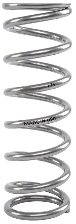 Coil-Over Spring [10 in. Length 175 lb./in. Silver]