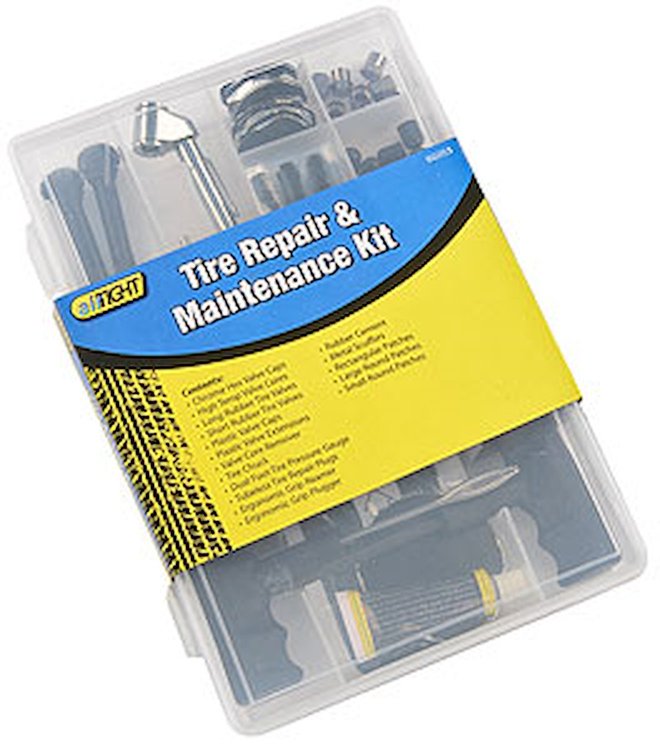 Tire Repair & Maintenance Kit 82 Pieces