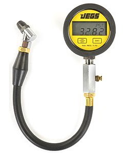 JEGS Pro Digital Tire Gauge 2-5/8" O.D. x 1-1/2" Deep
