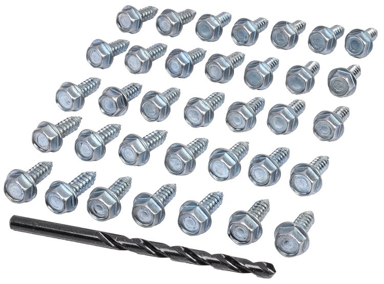 Wheel-to-Tire Screw Kit Silver
