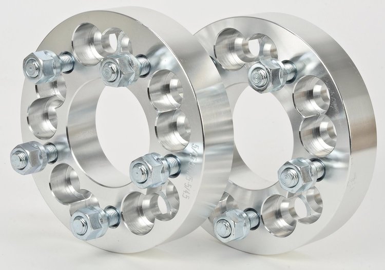 Billet Dual Pattern Wheel Adapters 1.25" Thick