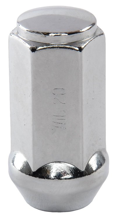 Bulge Acorn Lug Nuts, Long Closed-End [7/16 in.-20 RH, Chrome]