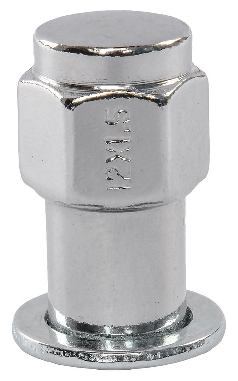 Standard Mag Lug Nuts, Closed-End [12mm x 1.5 RH, .750 in. Shank, Chrome]