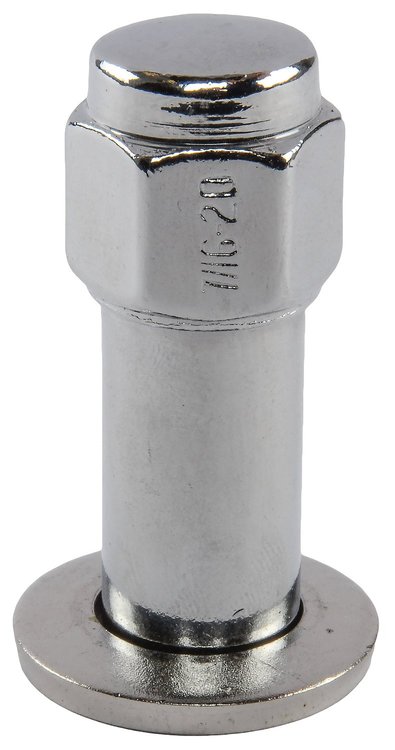Mag Lug Nuts, XL Closed-End [7/16 in.-20 RH, Chrome]
