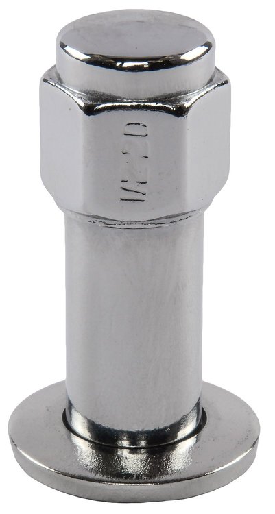 Mag Lug Nuts, XL Closed-End [1/2 in.-20 RH, Chrome]