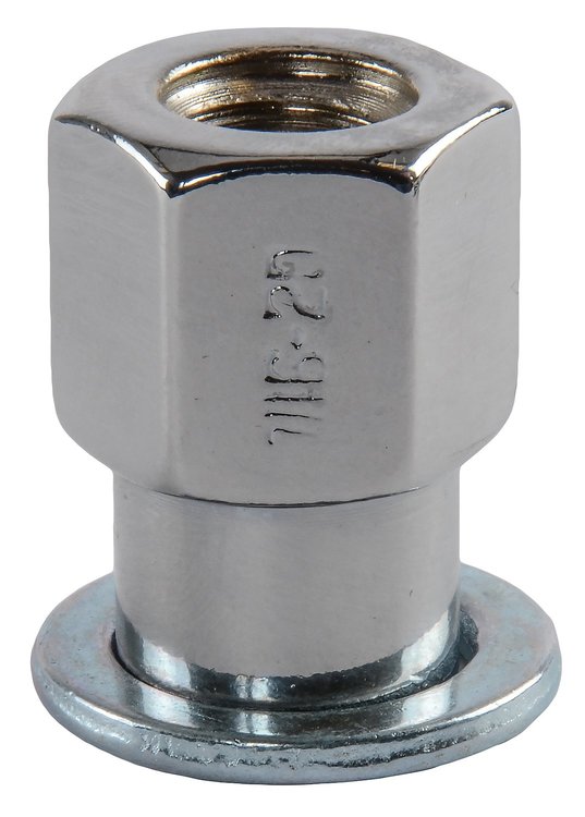 Mag Lug Nuts, Medium Open-End [7/16 in.-20 RH, Chrome]