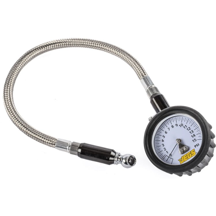 Deluxe Tire Pressure Gauge [0-15 psi]