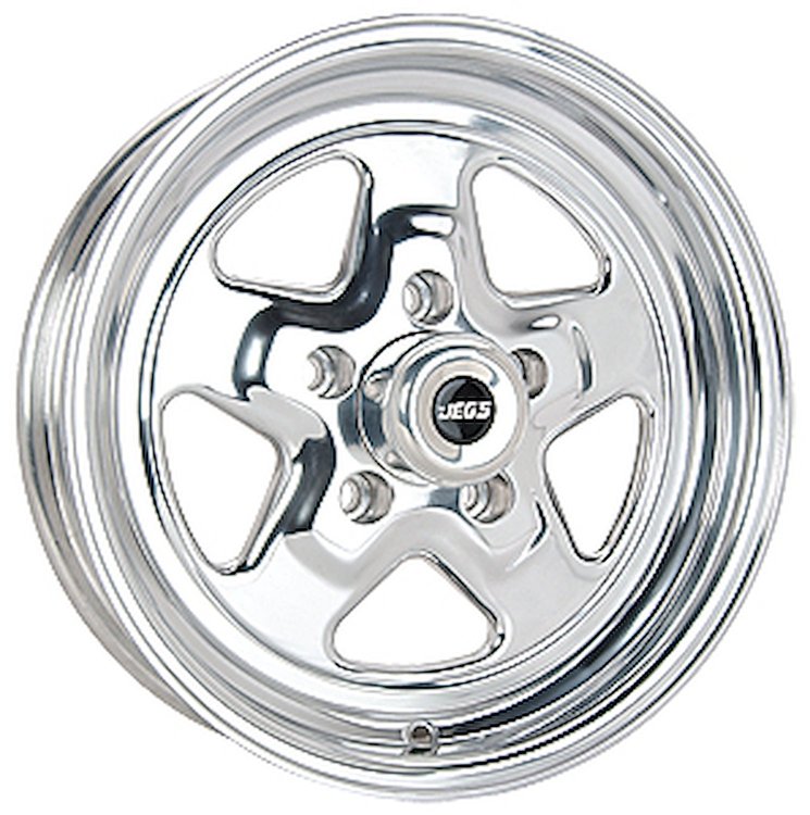 Sport Star 5-Spoke Wheel Diameter & Width: 15 x 4"