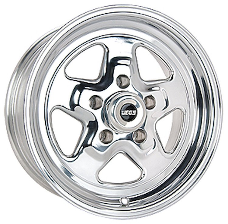 Sport Star 5-Spoke Wheel Diameter & Width: 15 x 7"