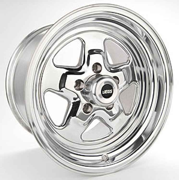 Sport Star 5-Spoke Wheel Diameter & Width: 15 x 10"