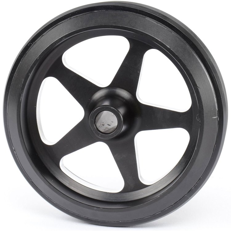 Black Wheelie Bar Wheel 5-Spoke (Star)