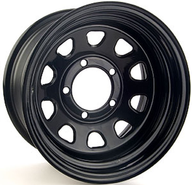 "D" Window Wheel Diameter & Width: 15 x 10"