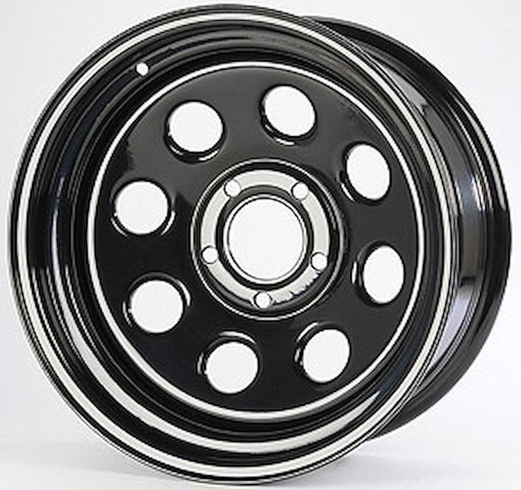 Baja-8 Steel Wheel Diameter & Width: 17 x 8"