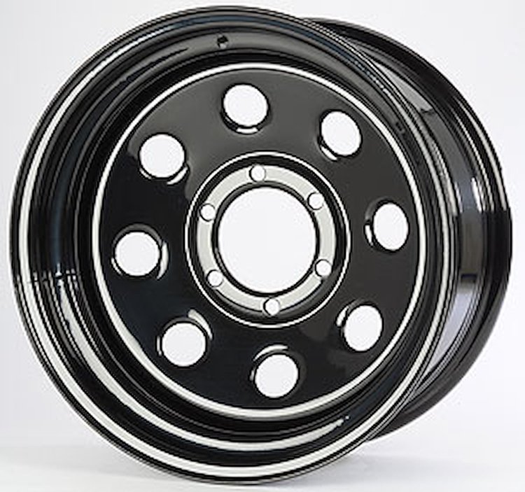 Baja-8 Steel Wheel Diameter & Width: 17 x 8"