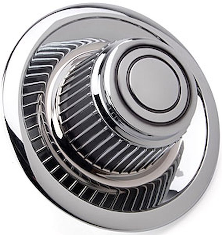 Chrome Plastic Center Cap Fits JEGS Rally Wheels
