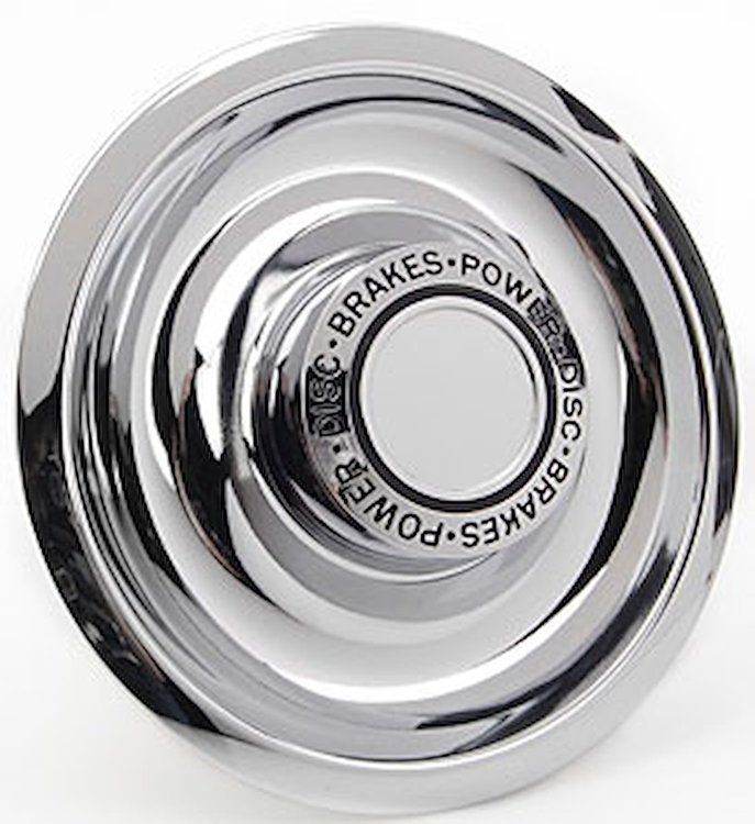Chrome Steel Center Cap Fits JEGS Rally Wheels