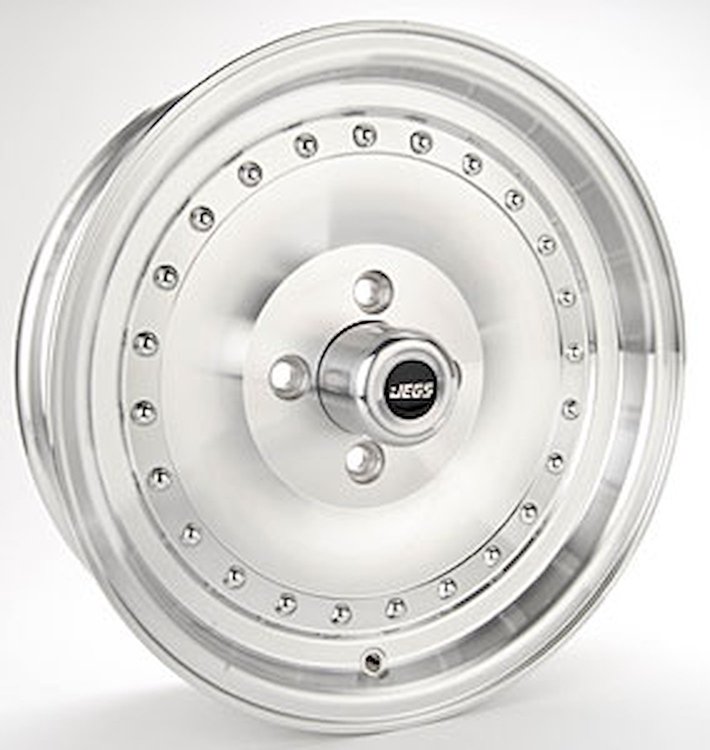 Sport Drag Wheel Diameter & Width: 15 x 4"