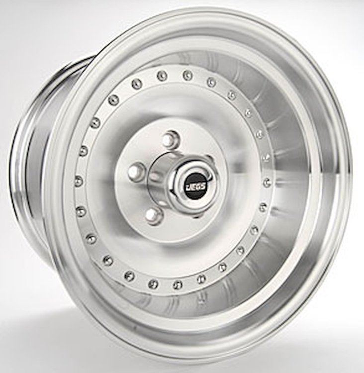 Sport Drag Wheel Diameter & Width: 15 x 10"