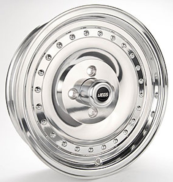 Sport Drag Polished Wheel Diameter & Width: 15 x 4"