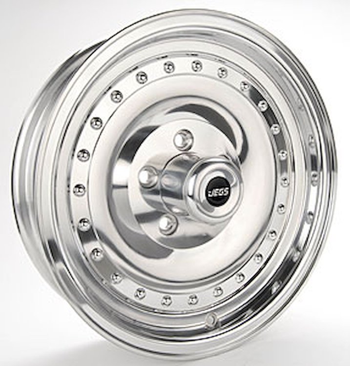 Sport Drag Polished Wheel Diameter & Width: 15 x 4"