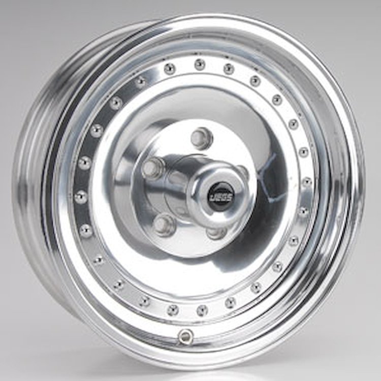 Sport Drag Polished Wheel Diameter & Width: 15 x 4"