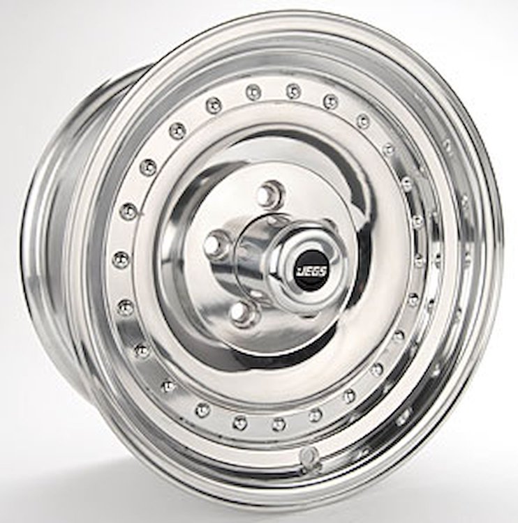 Sport Drag Polished Wheel Diameter & Width: 15 x 7"
