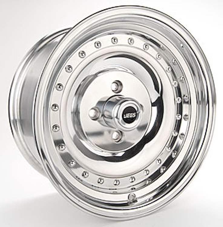 Sport Drag Polished Wheel Diameter & Width: 15 x 8"