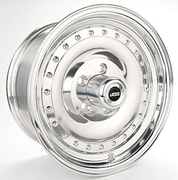 Sport Drag Polished Wheel Diameter & Width: 15" x 8"