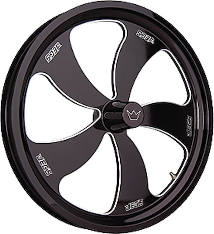 5 Spoke Directional Dragster Wheels 17" x 2.125"