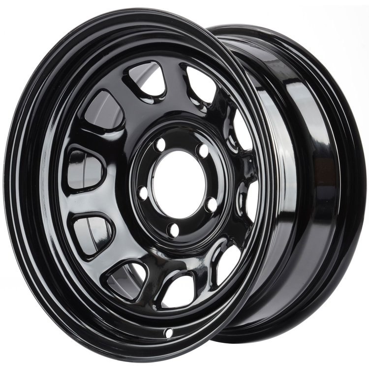 D Window Wheel [Size: 15" x 7"] Black